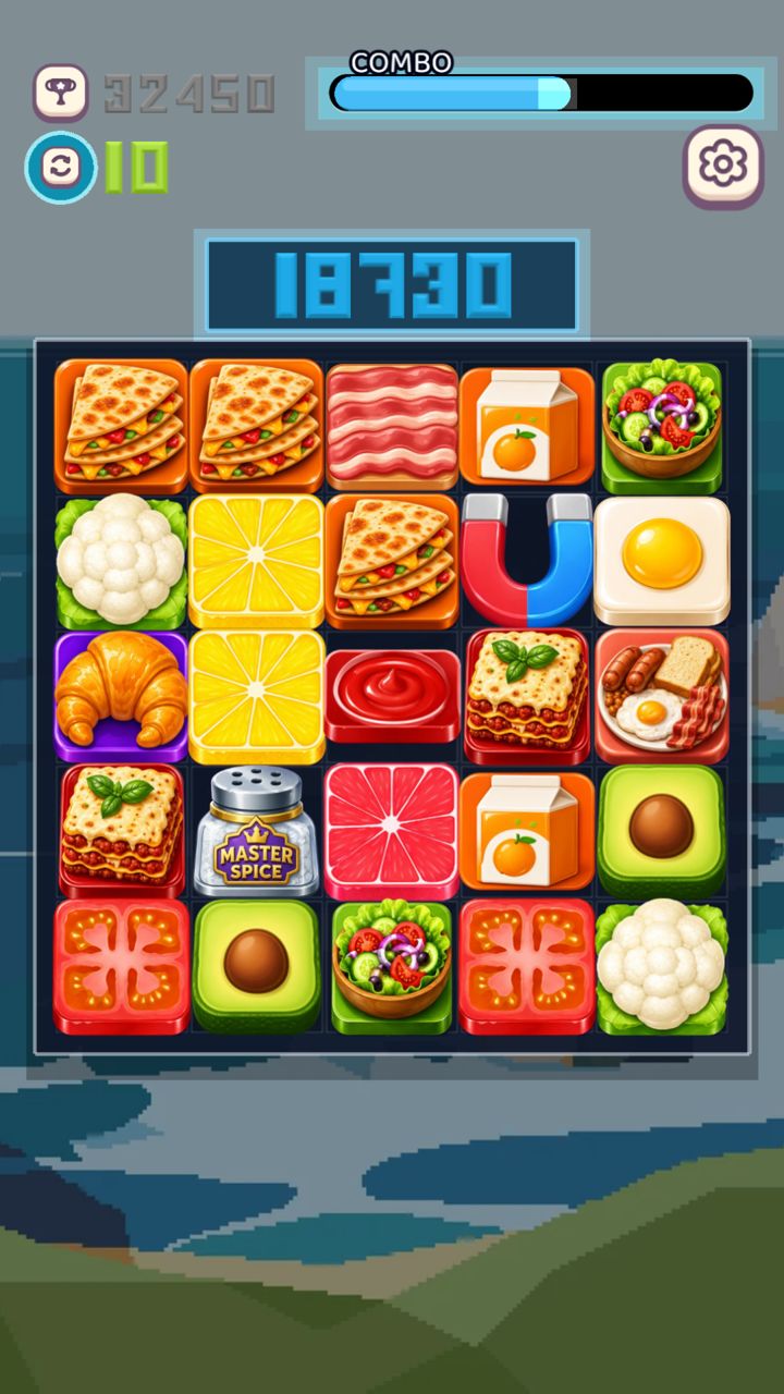 Kitchen Match & Merge: free cooking puzzle game, photo 2