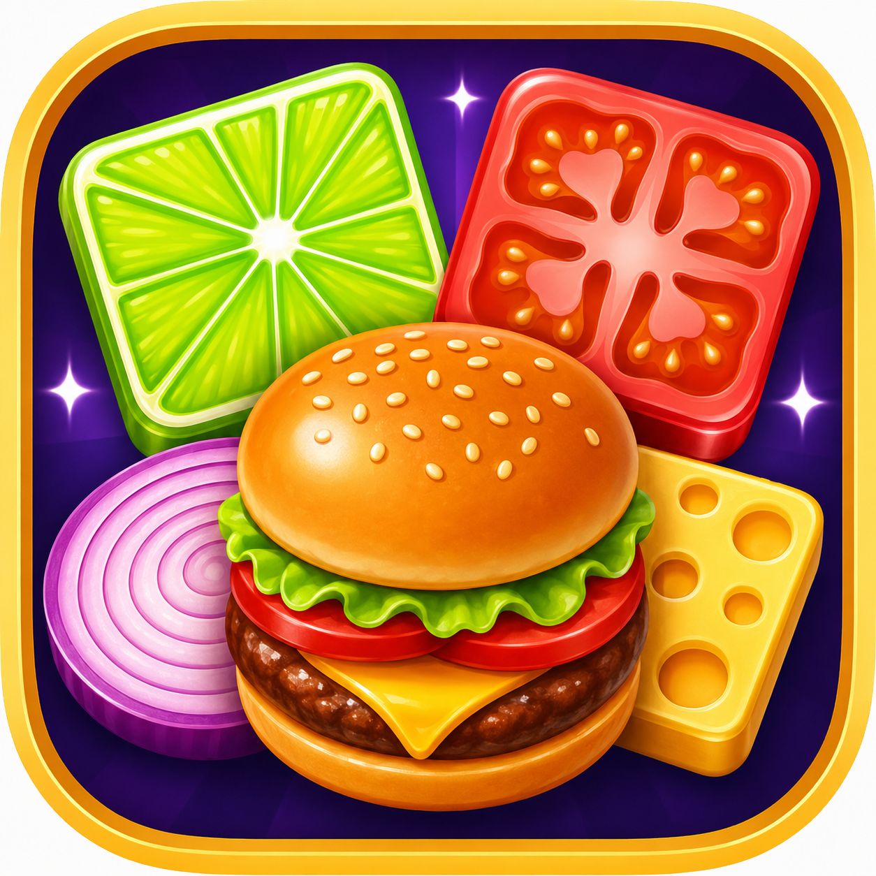Kitchen Match & Merge: free cooking puzzle game